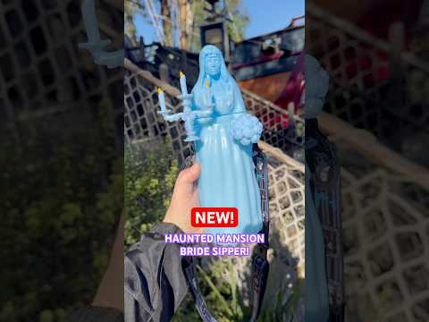 😱 ($37?!) NEW Haunted Mansion Bride Disneyland Sipper!