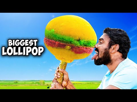 We Made A Biggest Lollipop In the World