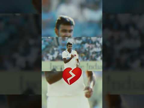 Ash last wicket in test 💔🥺#shorts#cricket#cricketdream#ashwin#wicket#last#2025