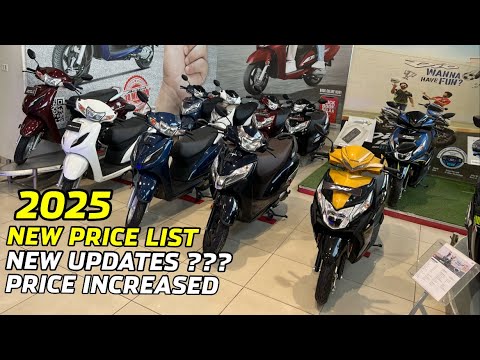 2025 All Latest Honda Scooters New Price List | 2025 Honda Activa 125 | Dio 125 | Dio 110 | Activa