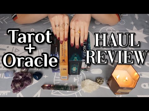 ⭐HAUL: New TAROT And ORACLE Decks + Review⭐