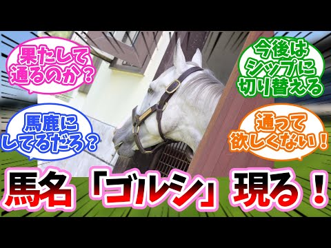 【競馬】馬名「ゴルシ」現るに対するみんなの反応集【ゴールドシップ】