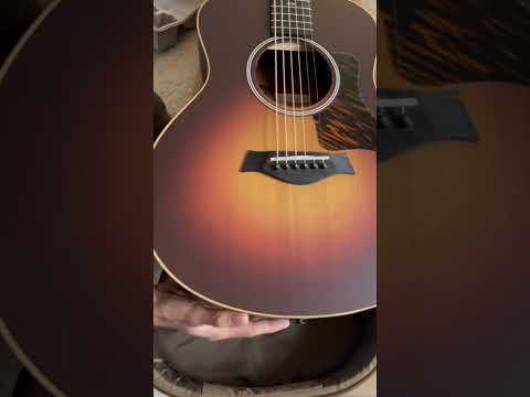 Unboxing Taylor GS Mini Acoustic Electric Guitar!