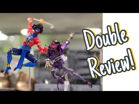 Marvel Legends Miles G Morales and Pavitr Prabhakar Spider-Man REVIEW