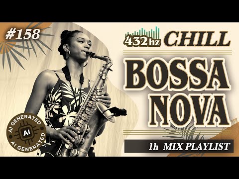 Chill Bossa Nova Music🌴 | Calming BGM of 432hz Serenity for Focus and Soothing🌟 #158