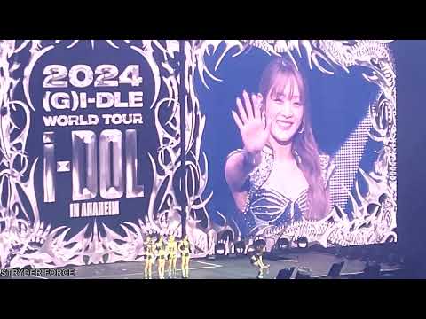 (G)I-DLE 3rd World Tour [IDOL] Anaheim Concert Performance at Honda Center, California (09/10/2024)