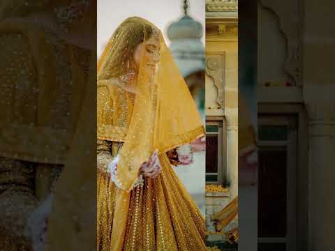 یلم منیر کی شادی | Neelam Muneer Wedding | Neelam Muneer Mayon   #dress #yumnafashion