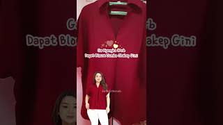 BLOUSE JUMBO https://vt.tiktok.com/ZSjEJjNVA/  #blousejumbo #Bousebigsize #atasanbigsize