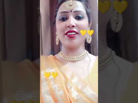 #yellowsaree #newlook #beautiful