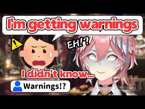 Lui's Reaction When Her Manager Revealed She Had Gotten Warnings[Hololive/EngSub/JpSub]