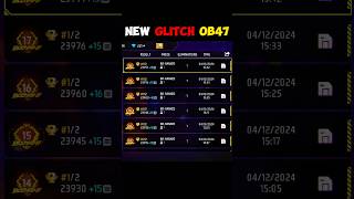 Free Fire OB47 New Glitch ⏰✅ OB47 Update Kab Aayega 🤔 FF New Update OB 47 🥰