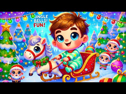 Jingle Bells Jingle Bells Nursery Rhyme and Song For Kids Fun | Cartoon Videos For Kids