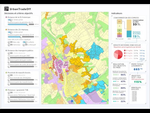 UrbanTradeOff : participatory urban sprawl limitation decision tool