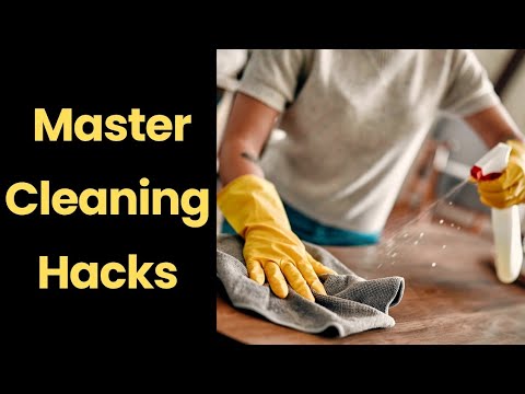 Master Cleaning Hacks Every Housewife Needs to Know #CleaningTips