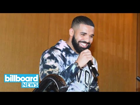 Watch Drake Celebrate His Hot 100 Record... In the Most Drake Way | Billboard News