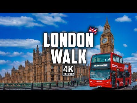 Best London Walking Tour | London City Walk 2024