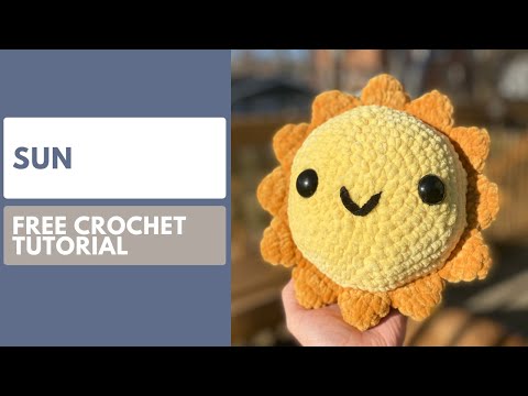 Crochet Sun | Crochet Amigurumi Tutorial