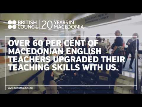 British Council - 20 Years in Macedonia