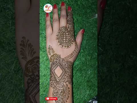 Stylish design #youtubeshorts #mehndi #hennadesign #subscribe #henna