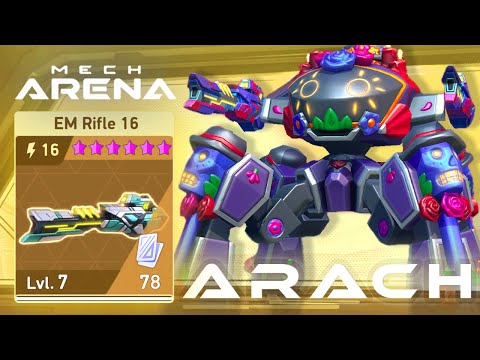 Deadliest Arachnos Ever! 😱 One Shot, One Kill! 💥 Mech Arena