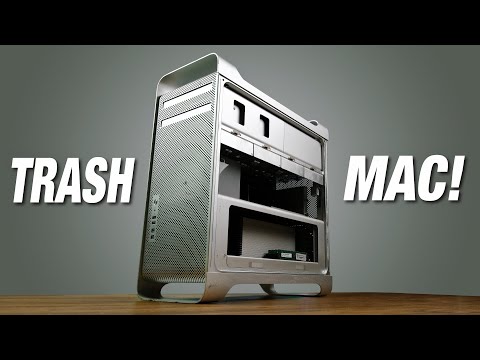 Restoring A Filthy Mac Pro... From A School Bin!