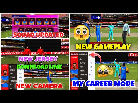 How To Download My Cricket 24 Full Review | Download Link | New Features 🤯, New Control RC20 Update