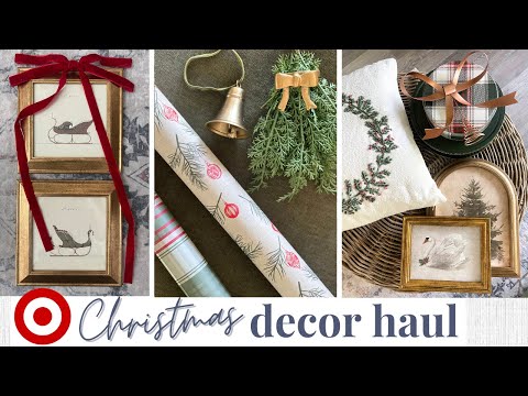 Christmas Decor Haul 2024 | New Target Christmas Decor Finds | Christmas Decorating Ideas