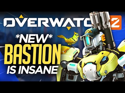 *NEW BASTION* Gameplay & Highlights! (Overwatch 2 Alpha)