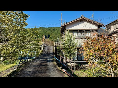 4K Beautiful Japanese Countryside Village Walking Tour - Gifu, Japan 2024