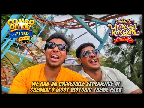 We had an incredible experience at Chennai's most historic theme park VGP Universal Kingdom