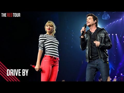 Taylor Swift & Pat Monahan (Train) - Drive By (Live on the Red Tour)