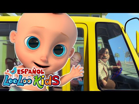 Las ruedas del autobús - Canciones para Bebés - Aprender Español Para Niños - Música Para Niños