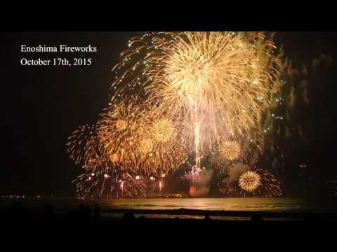 4K Enoshima Fireworks October 17th, 2015