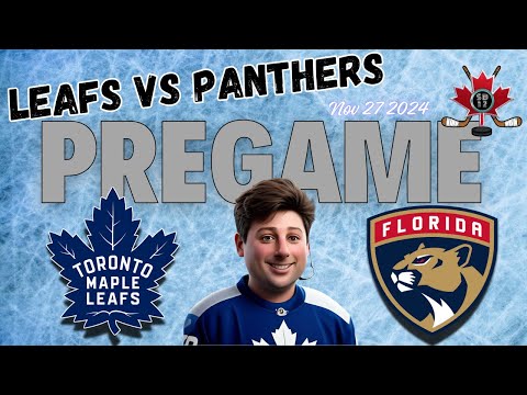 Tonight: Witness the Epic Battle Between MAPLE LEAFS and PANTHERS