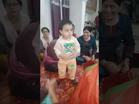 Little Kanha Dancing on Floor 😘❤️ #shorts #shortsviral #youtubeshorts