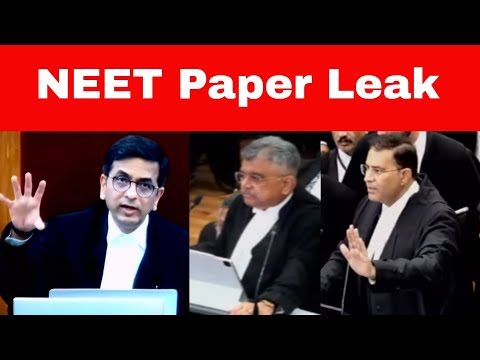 NEET Paper Leak, CJI DY Chandrachud, Supreme court