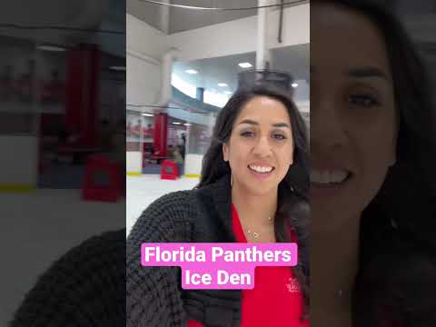 Florida Panthers Ice Den, perfect for family outings. #fortlauderdale #florida