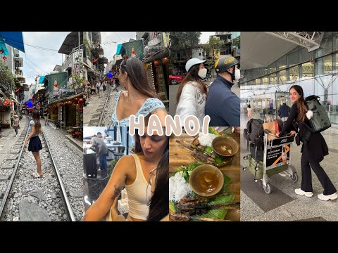 HANOI TRAIN STREET! Vietnam Apartment Tour - The Best Food In Hanoi | Vietnam Travel Vlog