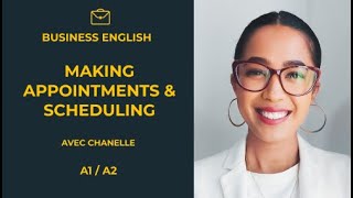 Appointments and Scheduling | Gestion des Rendez-vous | Apprendre Anglais | Replay Webinaire