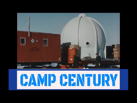 1959 SURVEY & CONSTRUCTION OF CAMP CENTURY ARCTIC RESEARCH BASE   GREENLAND  RAW FOOTAGE XD62275