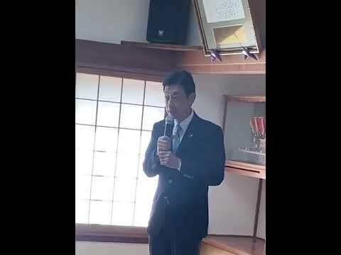 新嘗祭で祝辞を述べました。五穀豊穣、豊漁に感謝し、地域の安寧をお祈りしました。長年にわたり紡いできた伝統、文化を次の代にも引き継ぎながら、農業漁業が持続的に継続してやっていけるよう、全力を尽くします。