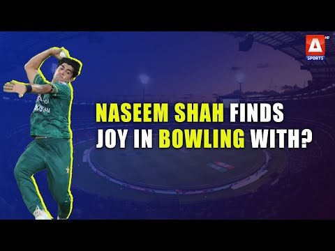 Naseem Shah enjoys sharing the bowling attack with?