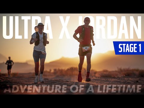 Stage 1 of our 220km ultra running adventure | Ultra X Jordan in Wadi Rum Desert | Run4Adventure