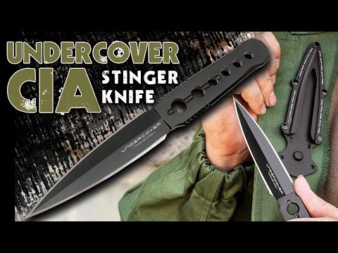 BUDK: Easy-to-Hide Undercover CIA Stinger Knife!