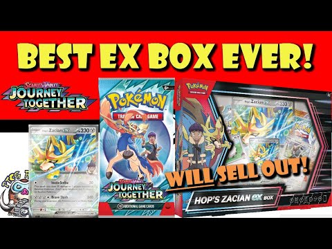 This IS the BEST ex Box Yet! It WILL Sell Out! Hop's Zacian ex Box is Great! (Pokémon TCG News)