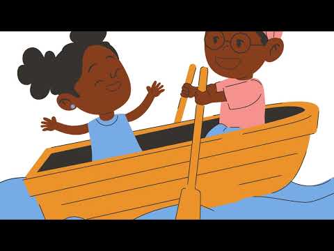 Row Row Row Your Boat | Classic Nursery Rhyme | Sing Along with ElephantRhymes | Fun Kids Song