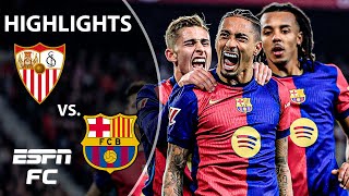 DOMINANCE 😮‍💨 Sevilla vs. Barcelona | LALIGA Highlights | ESPN FC