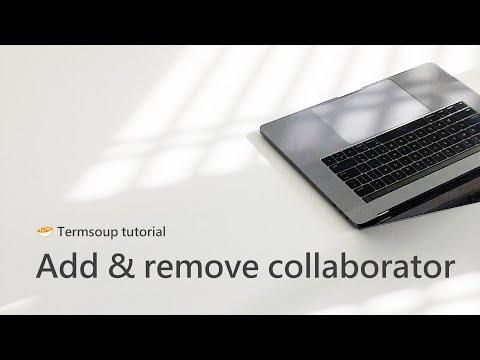 Add and remove a collaborator