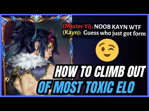 RANK 1 KAYN TEACHES HOW TO CLIMB OUT OF EMERALD ELO (THE MOST TOXIC ELO?!)