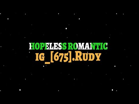 Hopeless Romantic_wiz khalifa || Edit alight motion lyrics whatsapp status